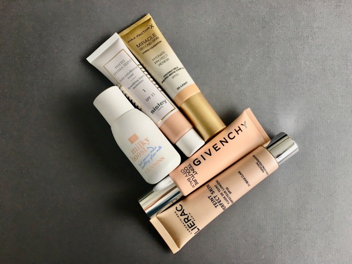 bb cream milky boost clarins teint couture city balm givenchy teint perfect skin lierac phyto hydra teint sisley miracle second skin max factor foundation bb cream